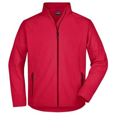 James Bond Mens Soft Shell Jacket (Red)