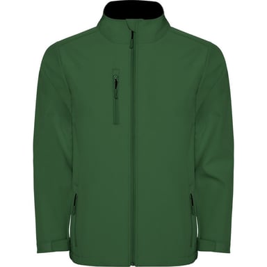 Roly Mens Nebraska Soft Shell Jacket (Bottle Green)