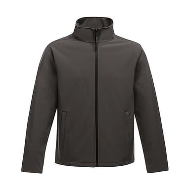 Regatta Womens/Ladies Ablaze Printable Soft Shell Jacket (Seal Grey/Black)