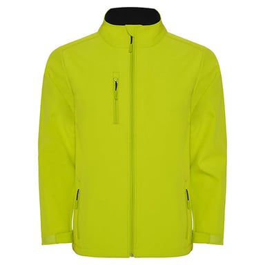 Roly Childrens/Kids Nebraska Soft Shell Jacket (Lime Punch)