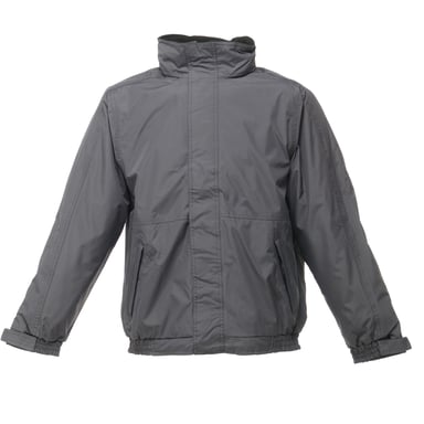Regatta Unisex Adult Dover Bomber Jacket (Seal Grey/Black)