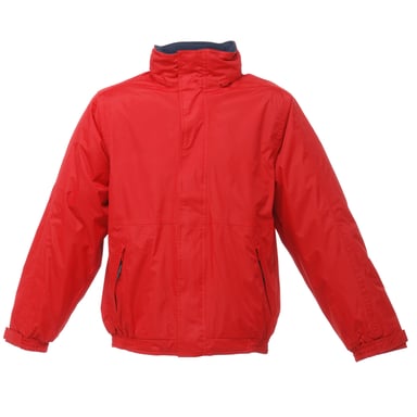 Regatta Unisex Adult Dover Bomber Jacket (Classic Red/Navy)