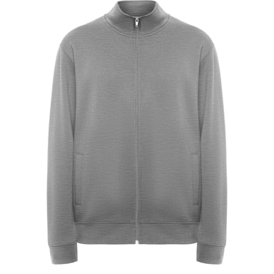 Roly Unisex Adult Ulan Sweat Jacket (Heather Grey)