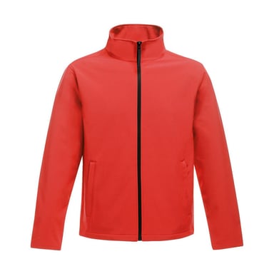 Regatta Womens/Ladies Ablaze Printable Soft Shell Jacket (Classic Red/Black)