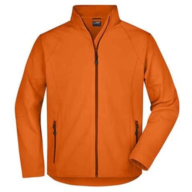 James Bond Mens Soft Shell Jacket (Orange)