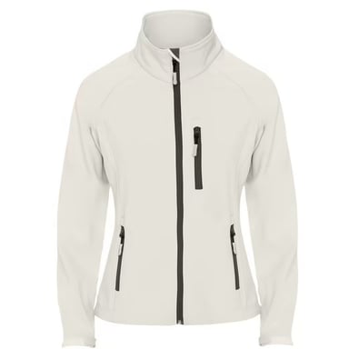 Roly Womens/Ladies Antartida Soft Shell Jacket (Pearl White)