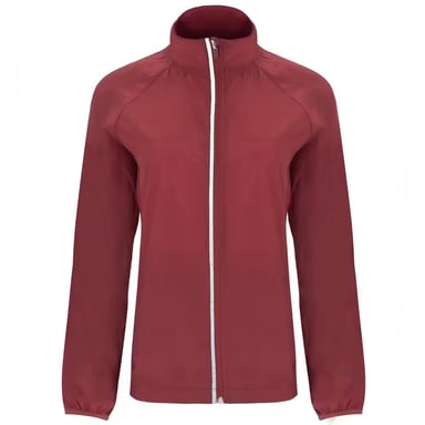 Roly Womens/Ladies Glasgow Packaway Slim Windbreaker (Burgundy)