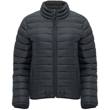 Roly Womens/Ladies Finland Slim Padded Jacket (Ebony)