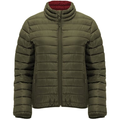 Roly Womens/Ladies Finland Slim Padded Jacket (Army Green)