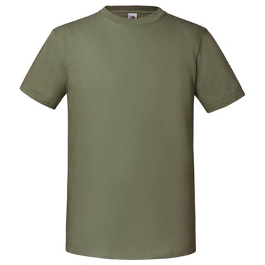 Fruit of the Loom Unisex Adult Iconic 195 T-Shirt (Classic Olive)