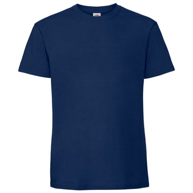 Fruit of the Loom Unisex Adult Iconic 195 T-Shirt (Navy)