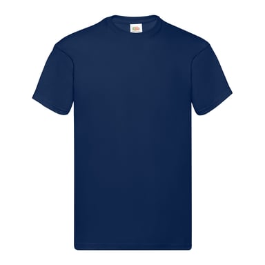 Fruit of the Loom Unisex Adult Original Cotton T-Shirt (Navy)