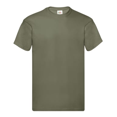 Fruit of the Loom Unisex Adult Original Cotton T-Shirt (Classic Olive)