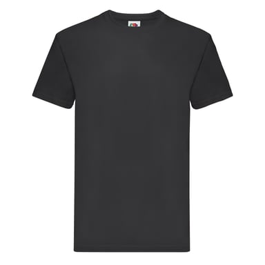 Fruit of the Loom Unisex Adult Super Premium T-Shirt (Black)