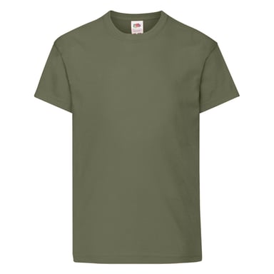 Fruit of the Loom Childrens/Kids Original T-Shirt (Classic Olive)