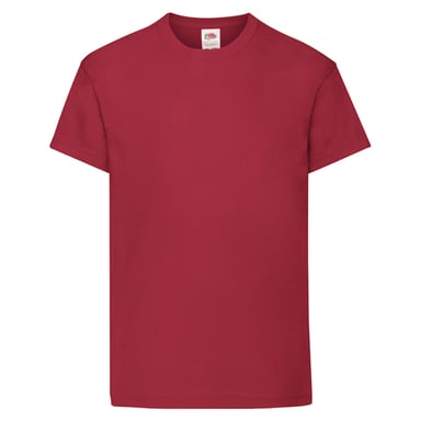 Fruit of the Loom Childrens/Kids Original T-Shirt (Brick Red)