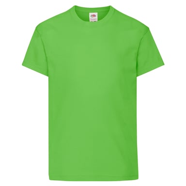 Fruit of the Loom Childrens/Kids Original T-Shirt (Lime Green)