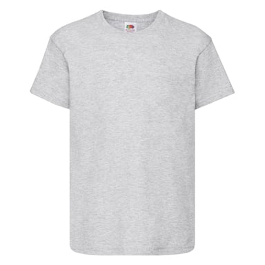 Fruit of the Loom Childrens/Kids Original T-Shirt (Heather Grey)