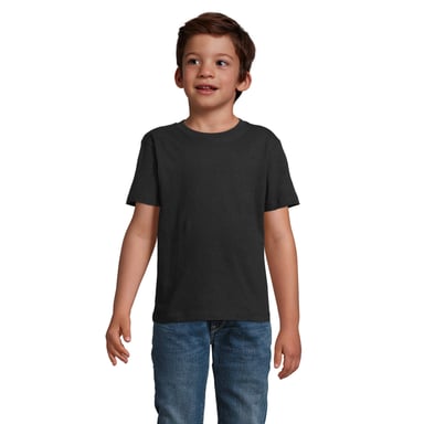 SOLS Childrens/Kids Imperial T-Shirt (Deep Black)