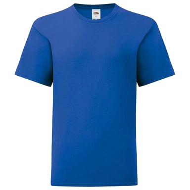 Fruit of the Loom Childrens/Kids Iconic T-Shirt (Royal Blue)