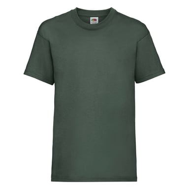 Fruit of the Loom Childrens/Kids Valueweight T-Shirt (Bottle Green)