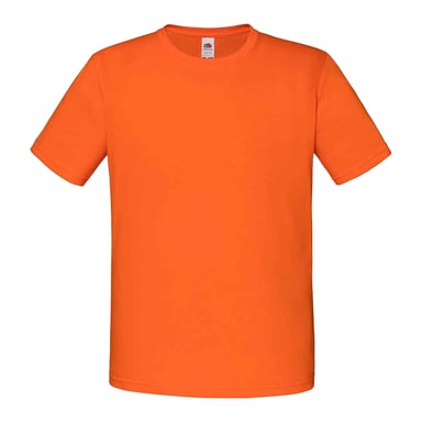 Fruit of the Loom Childrens/Kids Iconic T-Shirt (Orange)