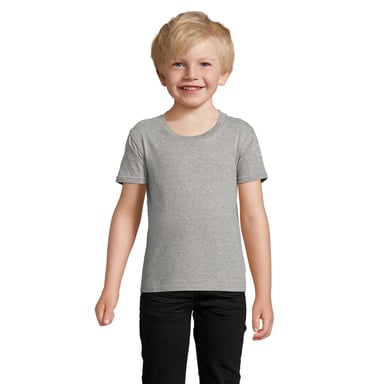 SOLS Childrens/Kids Crusader Melange T-Shirt (Grey Melange)