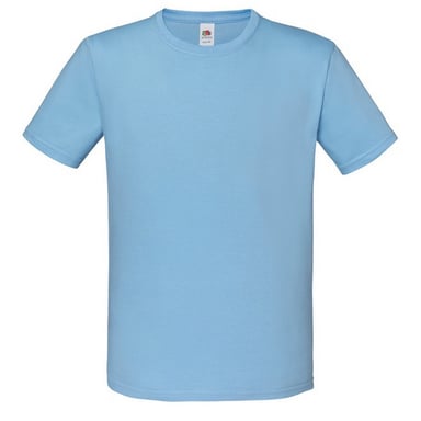 Fruit Of The Loom Childrens/Kids Iconic 150 Plain T-Shirt (Sky Blue)
