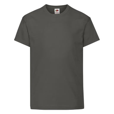 Fruit of the Loom Childrens/Kids Original T-Shirt (Light Graphite)
