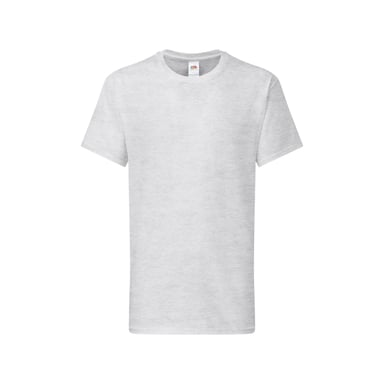 Fruit of the Loom Childrens/Kids Iconic 195 T-Shirt (Heather Grey)
