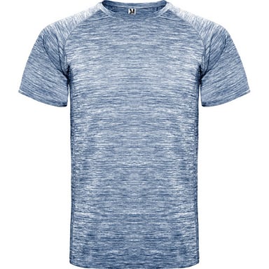 Roly Childrens/Kids Austin Heather Sports T-Shirt (Navy Blue)