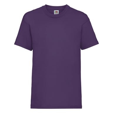 Fruit of the Loom Childrens/Kids Valueweight T-Shirt (Purple)