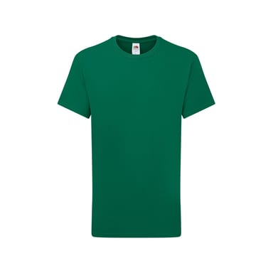 Fruit of the Loom Childrens/Kids Plain T-Shirt (College Green)