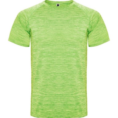 Roly Childrens/Kids Austin Heather Sports T-Shirt (Lime)