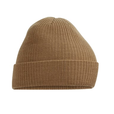 Beechfield Polylana Ribbed Beanie (Biscuit)