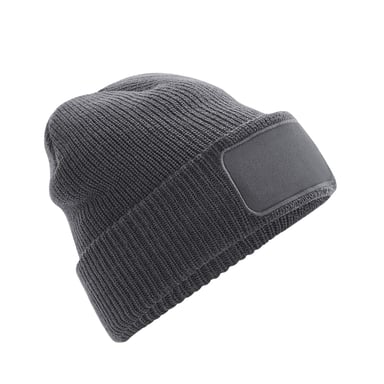 Beechfield Unisex Adults Thinsulate Printer Beanie (Graphite)