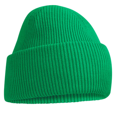 Beechfield Classic Engineered Deep Cuffed Beanie (Kelly Green)