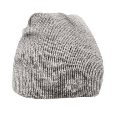 Beechfield Unisex Adult Original Pull-On Beanie (Heather Grey)