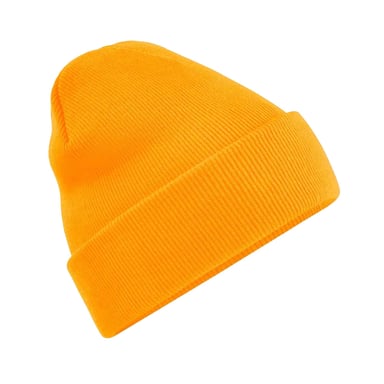 Beechfield Unisex Adults Original Cuffed Beanie (Fluorescent Orange)