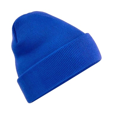 Beechfield Unisex Adults Original Cuffed Beanie (Bright Royal Blue)