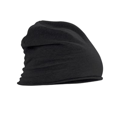 Beechfield Unisex Adult Jersey Beanie (Black)