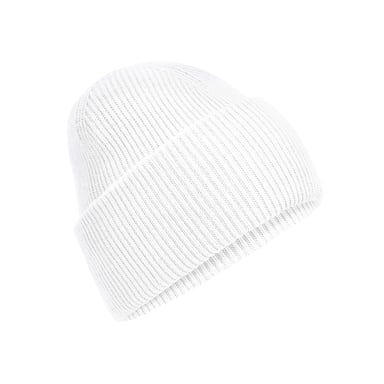 Beechfield Unisex Adult Classic Engineered Crown Beanie (White)