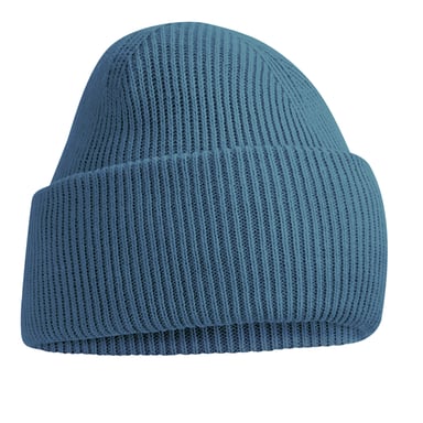 Beechfield Classic Engineered Deep Cuffed Beanie (Airforce Blue)