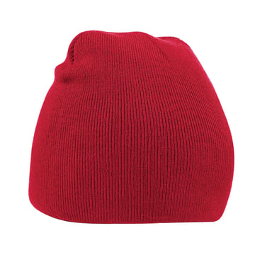 Beechfield Unisex Adult Original Pull-On Beanie (Classic Red)