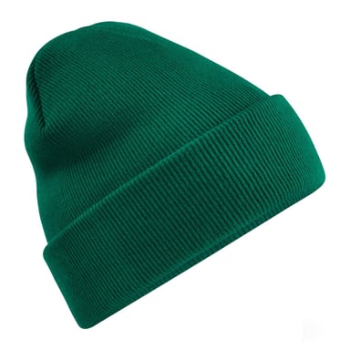 Beechfield Original Recycled Cuffed Beanie (Bottle Green)