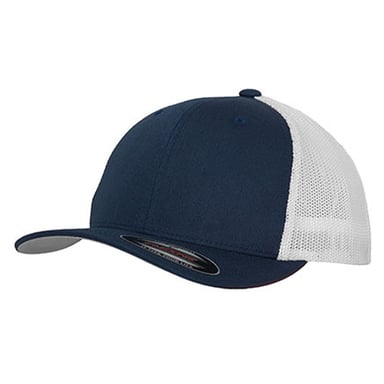 Flexfit Two Tone Mesh Trucker Cap (Navy)