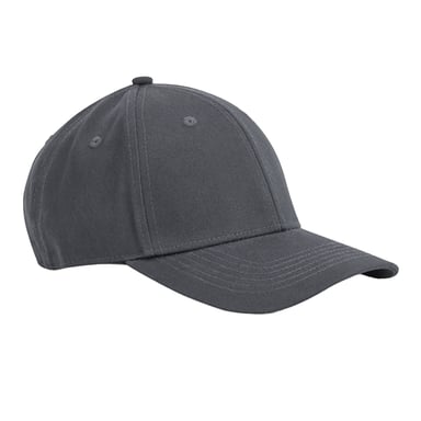 Beechfield EarthAware Classic 6 Panel Organic Cotton Sandwich Peak Baseball Cap (Graphite Grey)