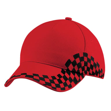 Beechfield Grand Prix Cap (Classic Red)