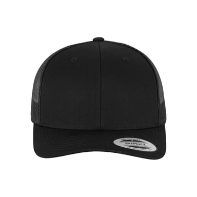 Flexfit Unisex Adult Retro Trucker Cap (Black)