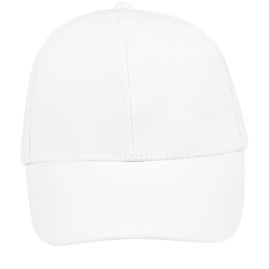 SOLS Buffalo 6 Panel Baseball Cap (White)